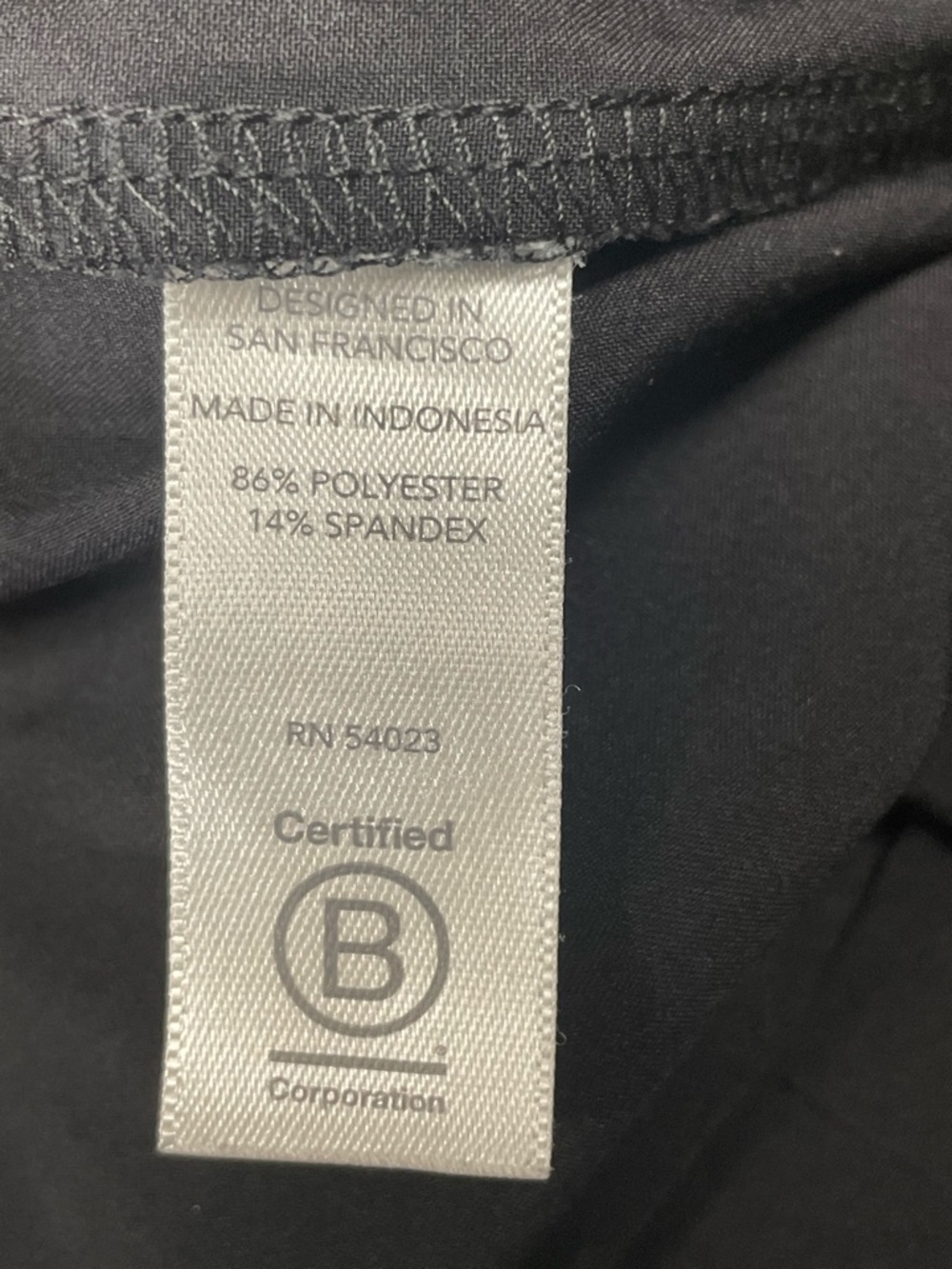 Athleta Skyline II Black Straight Leg Size 2 - Picture 8 of 11
